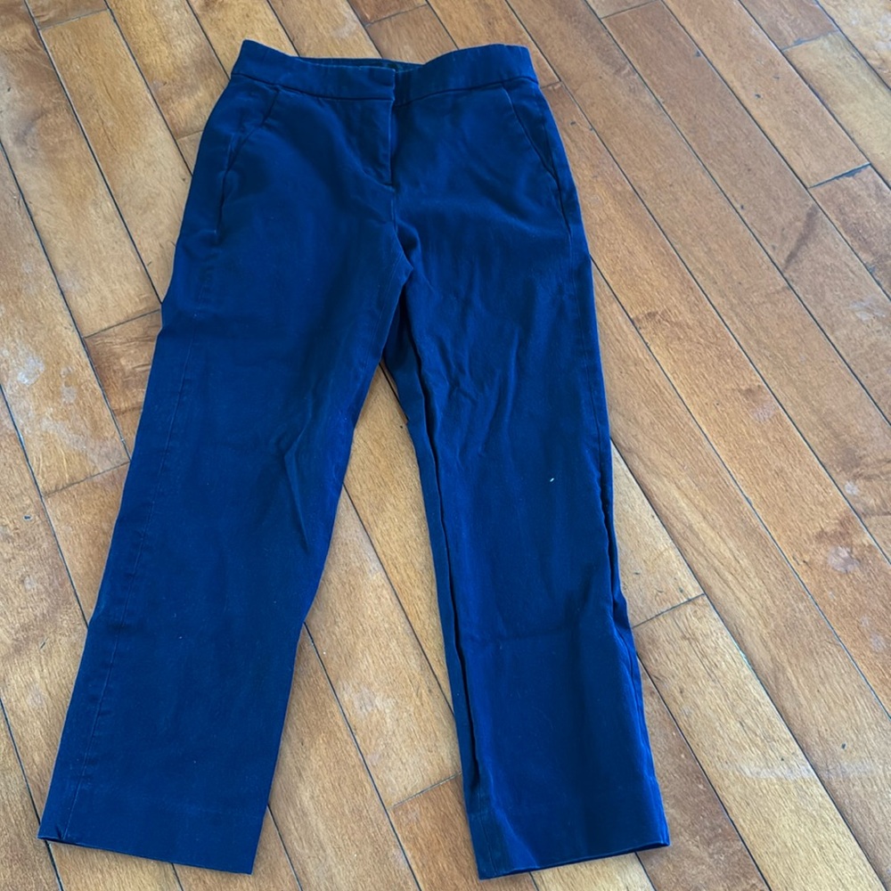 JC Crew Navy Blue pants Size 2p in very good condition